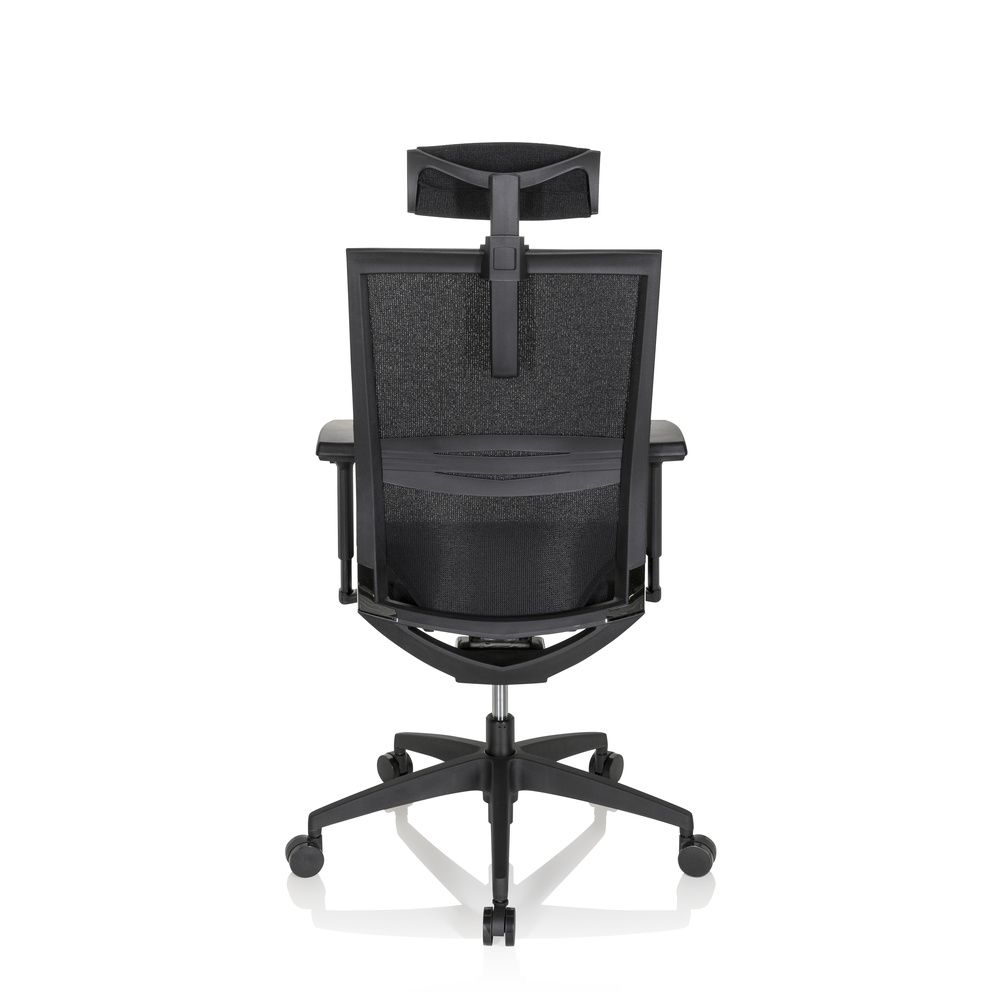 hjh OFFICE PORTO MAX HIGH I - Profi Bürostuhl Schwarz Drehstuhl Arbeitsstuhl828 - 4064323000402