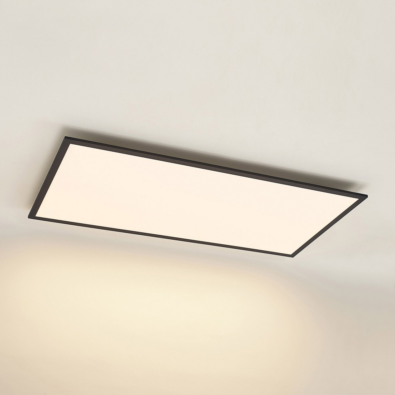 Plafonnier LED Lindby Nelios de qualité B, CCT 120 x 60 cm, luminaire de plafond 356