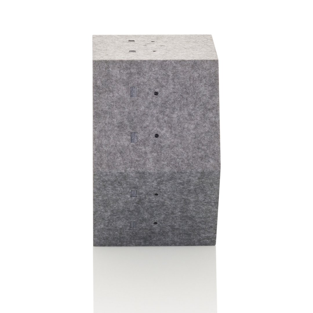 Hjh Office Flexmiut Store S Akustik Trennwand Schallabsorber Pet Grau  B-Ware - 4064323037514