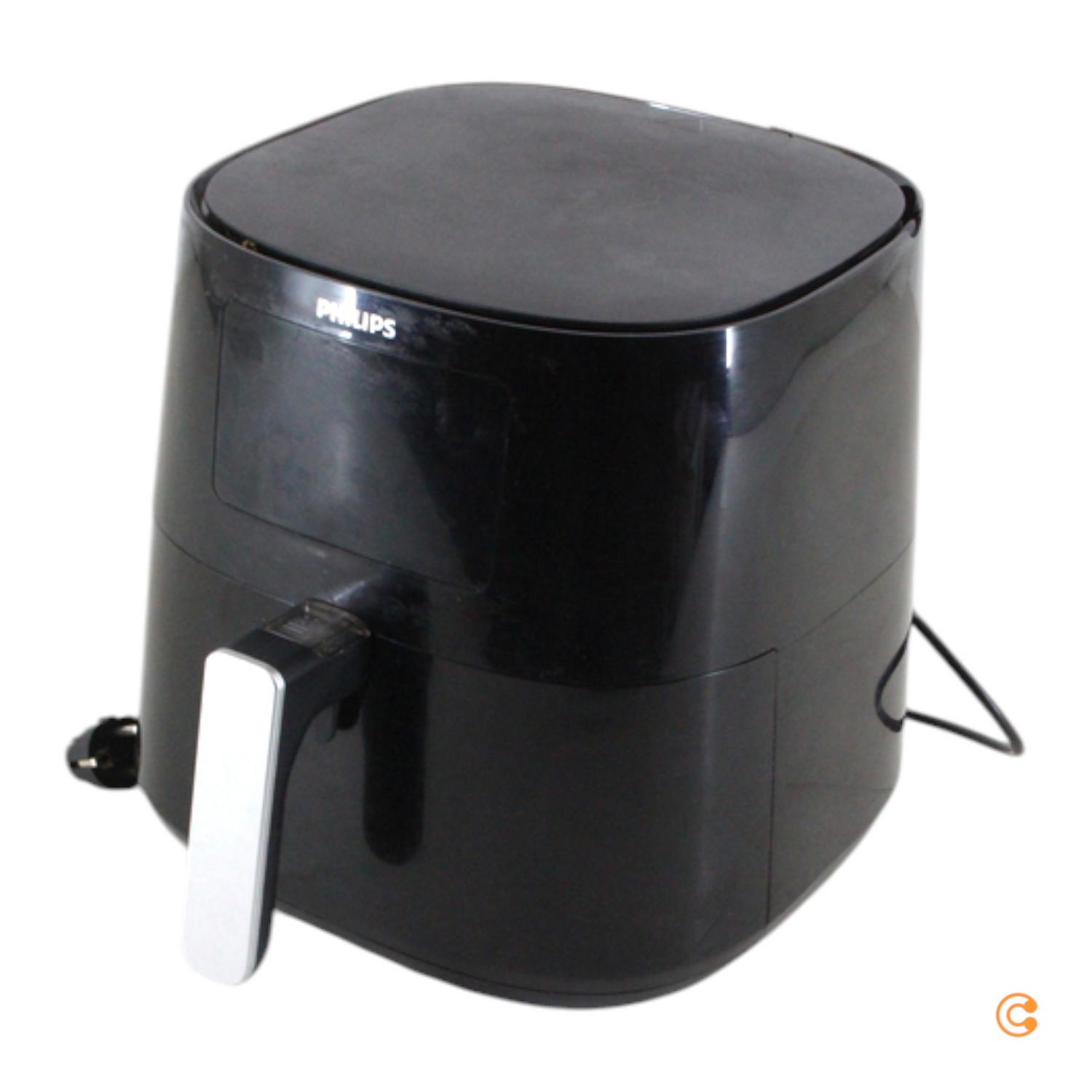 Philips Essential Xl Heißluft Fritteuse 2000 W Temperaturvorwahl Schwarz Silber C-Ware