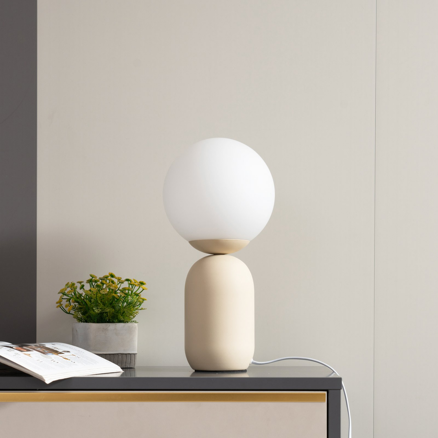 B-Ware Lindby Lennes Tischleuchte Tischlampe Leuchte Lampe Tischbeleuchtung