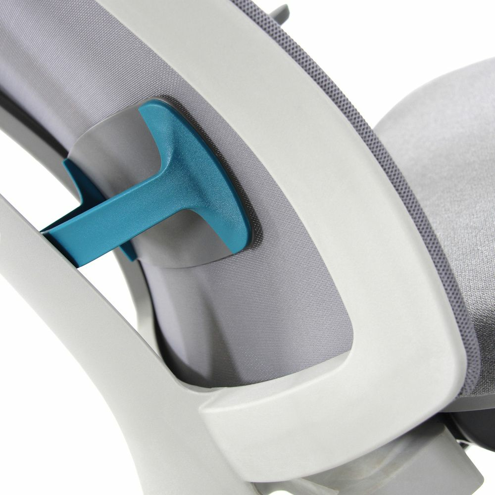 B-Ware Hjh Office Arbeitsstuhl Arbeitshocker Halifax Work Stoff Counterstuhl Hocker694