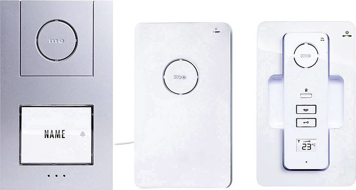 m-e modern-electronics 40941 Türsprechanlage DECT Funk Komplett-Set