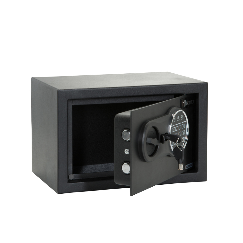 Hjh Office Safe Tresor Wertschutzschrank Schwarz 85l Elektronisch Zahlencode B-Ware