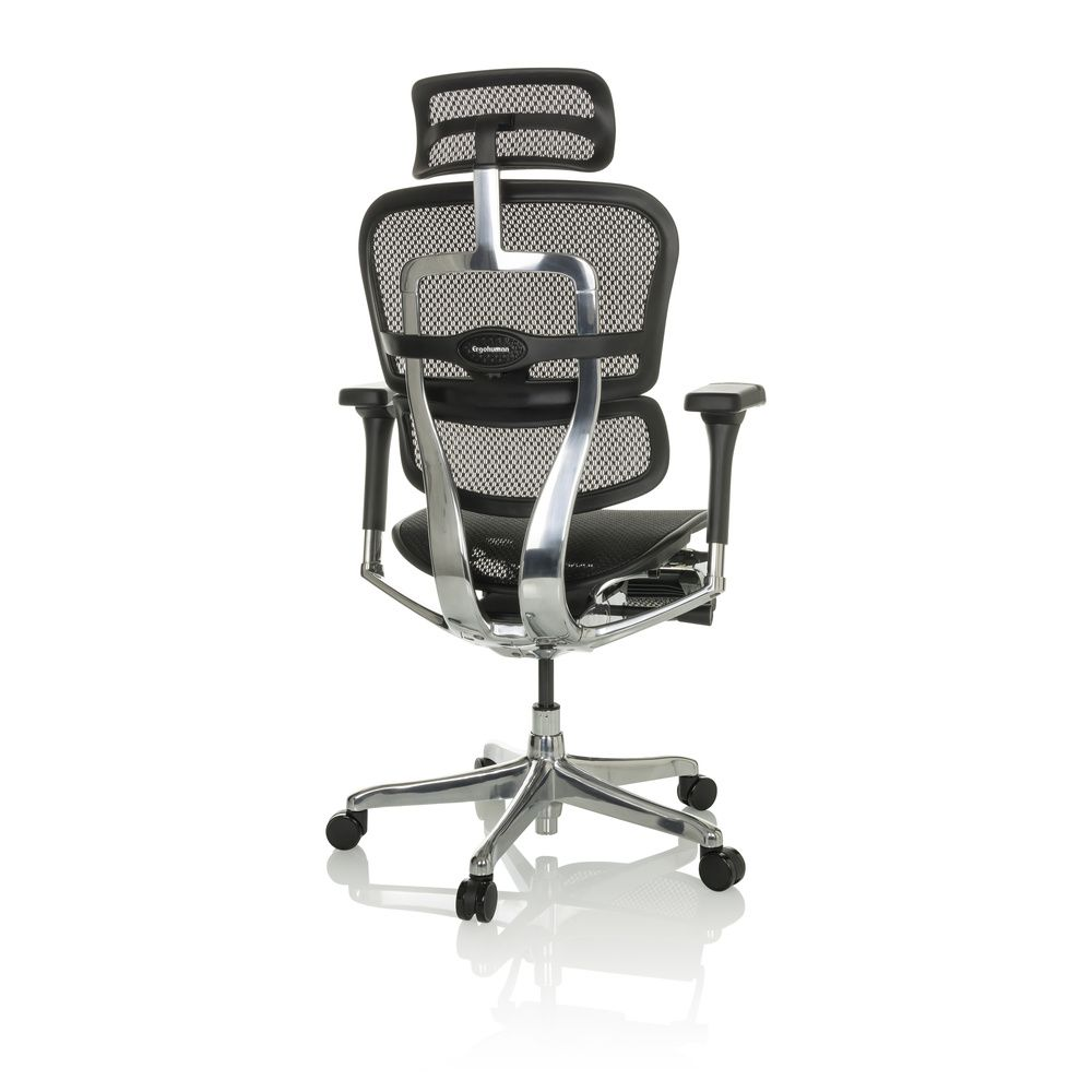 B-Ware Hjh Office Ergohuman Plus Legpro I Netz Luxus Chefsessel Bürostuhl Drehstuhl