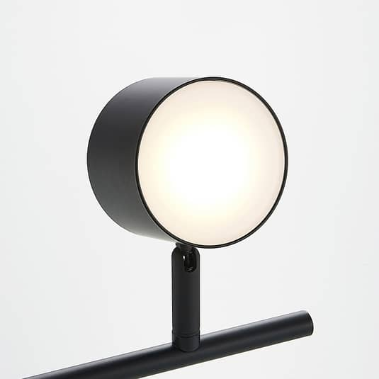 Lindby Marrie LED-Strahler Deckenstrahler Deckenlampe Hängelampe schwarz 4-fl.