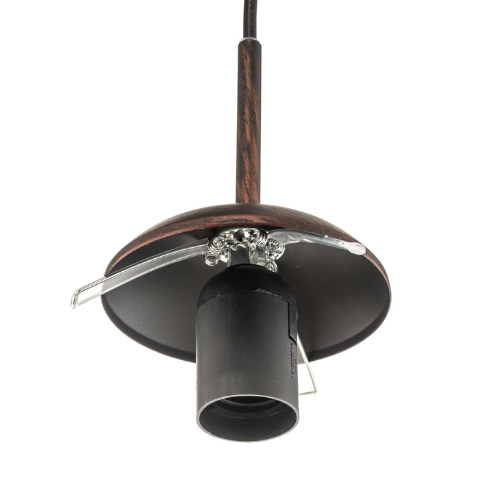 Globo Glas-Hängeleuchte Varus Hängelampe Lampe Leuchte amber 3-flmg E27 Ø 51752