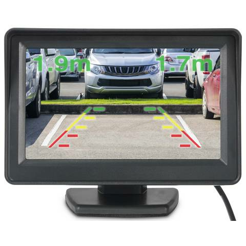 B-Ware Renkforce Sb505 Funk Rückfahrvideosystem Einparkhilfe Abstandshilfslinien Fun870