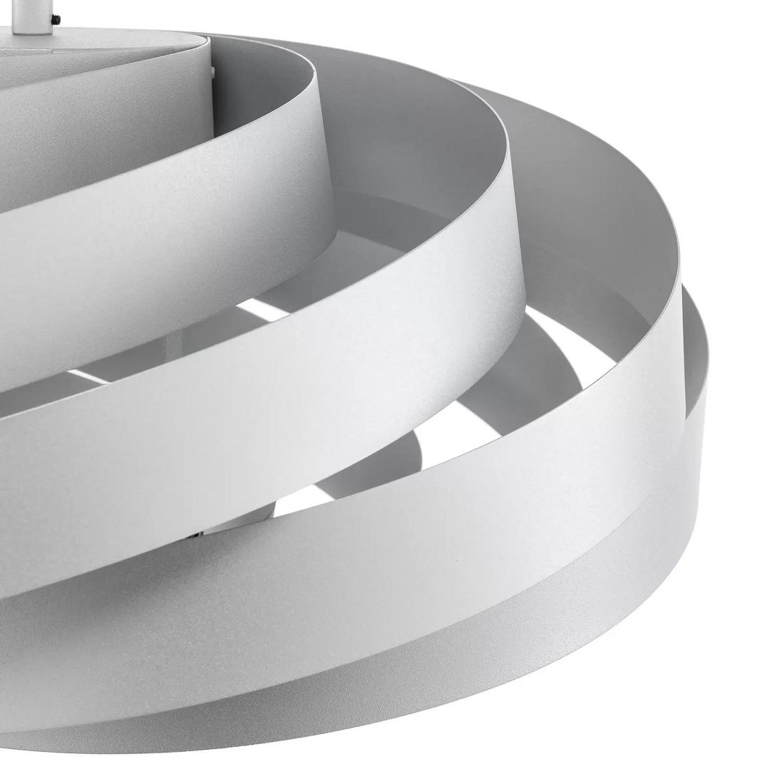 Euluna Deckenleuchte Vento Deckenlampe Deckenlicht Leuchte E27 aluminium Ø 50 cm