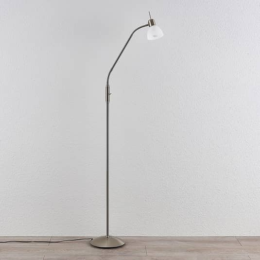 Lampadaire LED Lindby (reconditionné), lampe sur pied Gwendolin, lampe de salon E14 