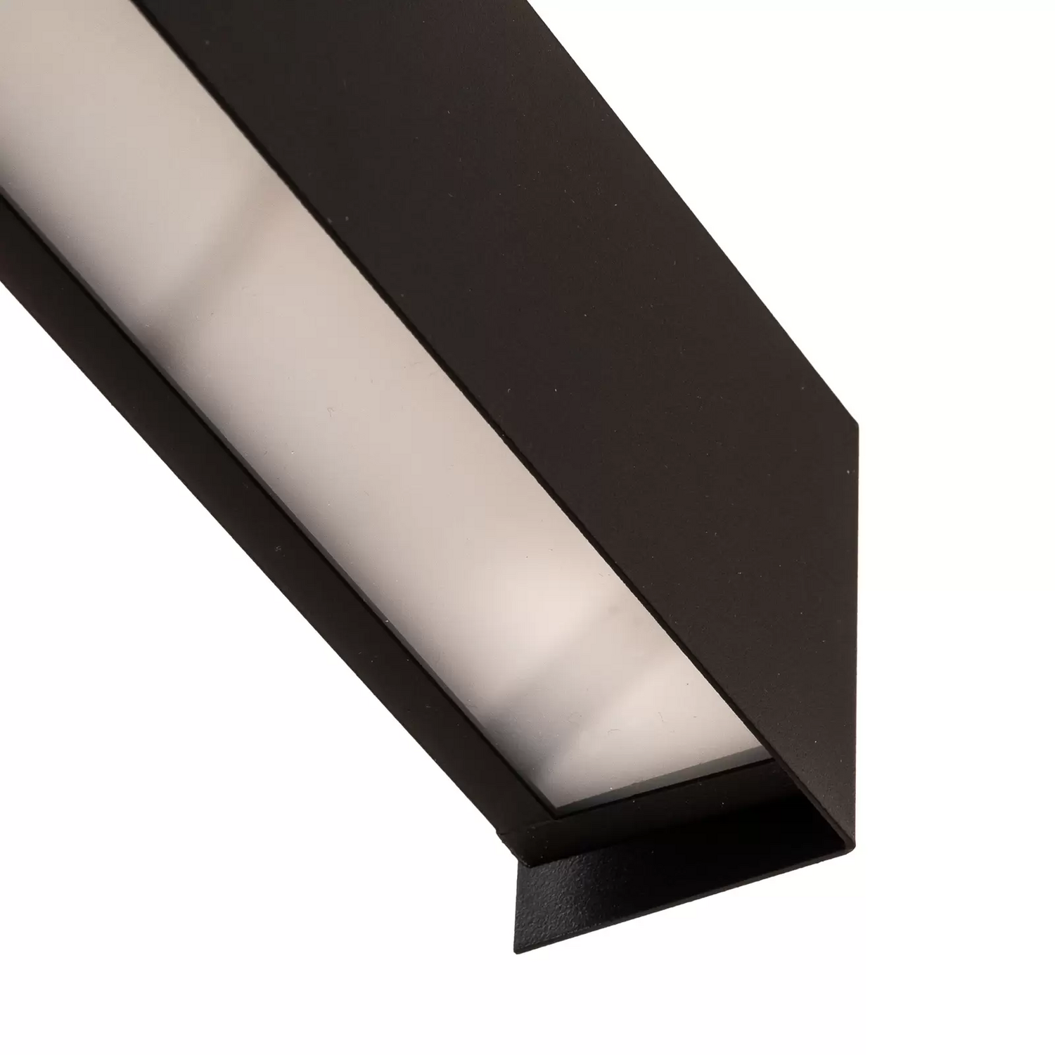 B-Ware Nowodvorski Lighting Wandleuchte Straight L 122 Cm Wandlampe Lampe Spot Schwarz