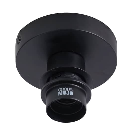 Good & Mojo Cango Deckenleuchte Ellipse Deckenlampe Deckenlicht Leuchte Schwarz B-Ware - 8716248086585