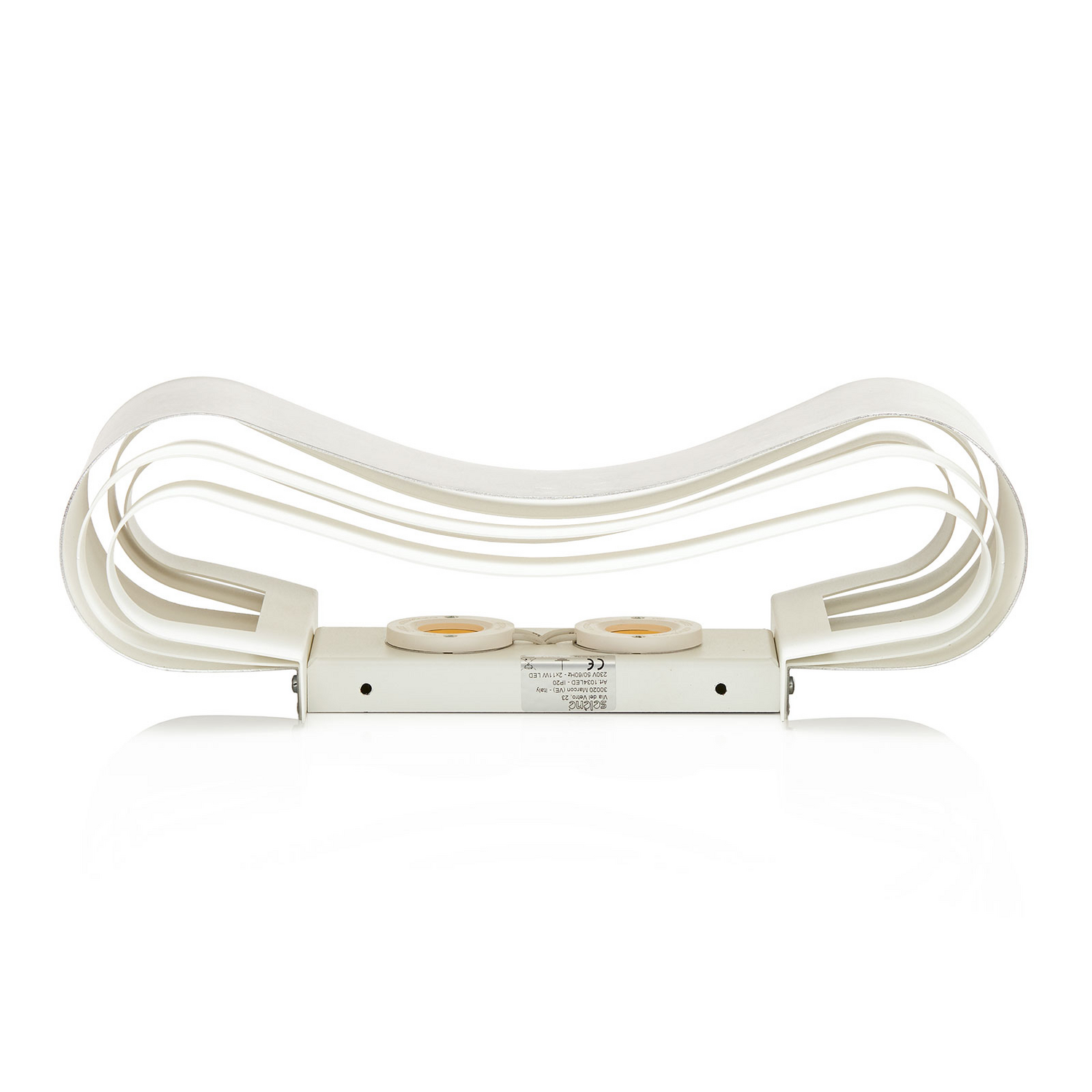 Selène Led Wandlampe Mit Blattsilber Wandleuchte Lampe Leuchte Spot Licht B-Ware - 8023761114801