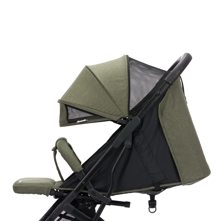 Little One Trip Plus Kinderwagen Sportwagen Reisebuggy Buggy Wagen Green Melange B-Ware