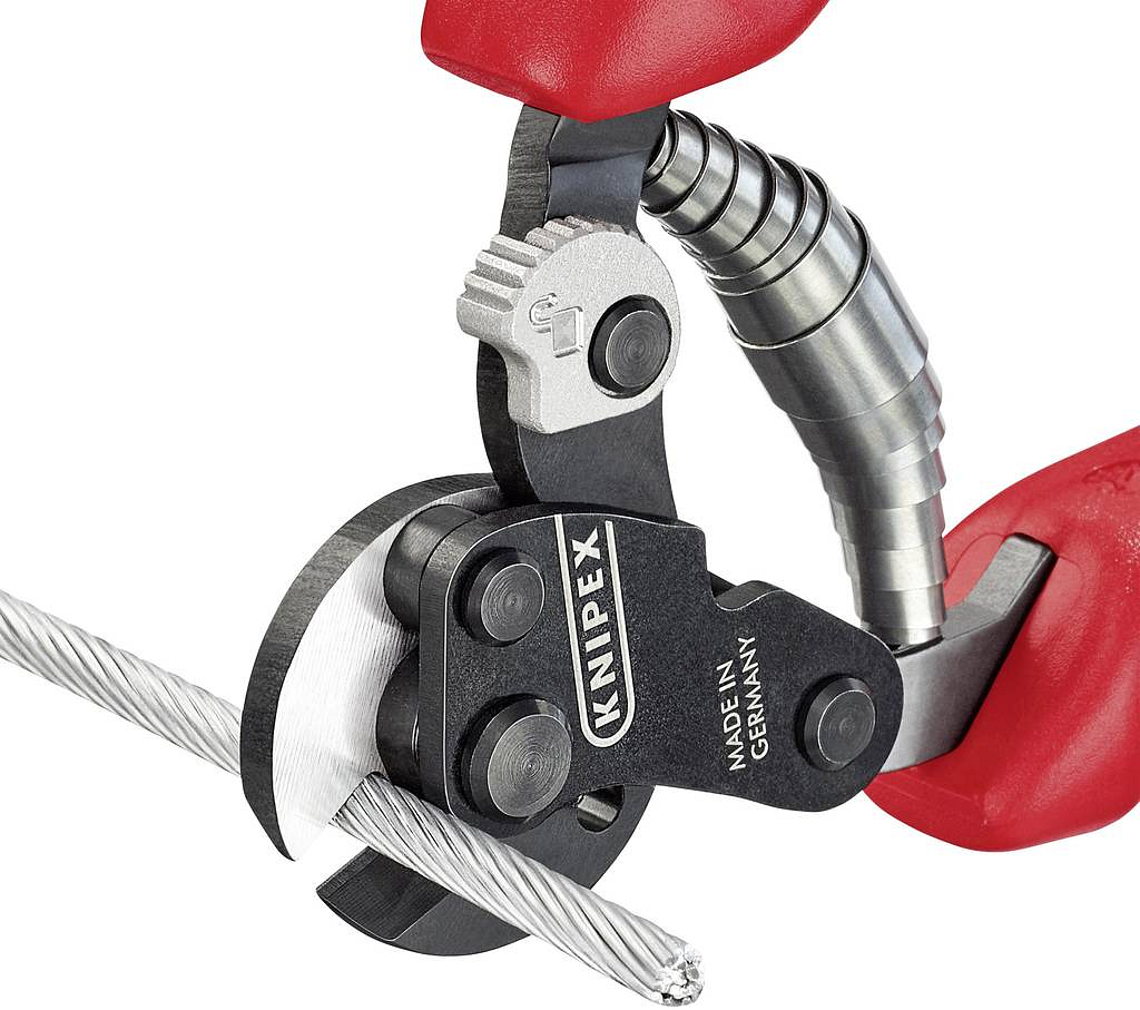 B-Ware Knipex 95 62 160 Drahtseilschere 160mm Seilschneider Drahtseil Schneidwerkzeug
