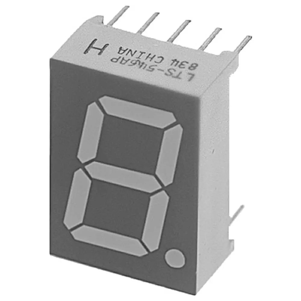 B-Ware Lite On 7 Segment Anzeige Led Anzeige Rot Ziffern 13,2mm Display 320 Stück - 2050011793994