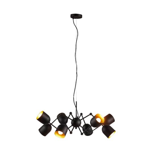 B-Ware Lindby 8 Flammige Led Pendelleuchte Pendelleuchte Lampe Leuchte Morik Easydim  - 4251096532234