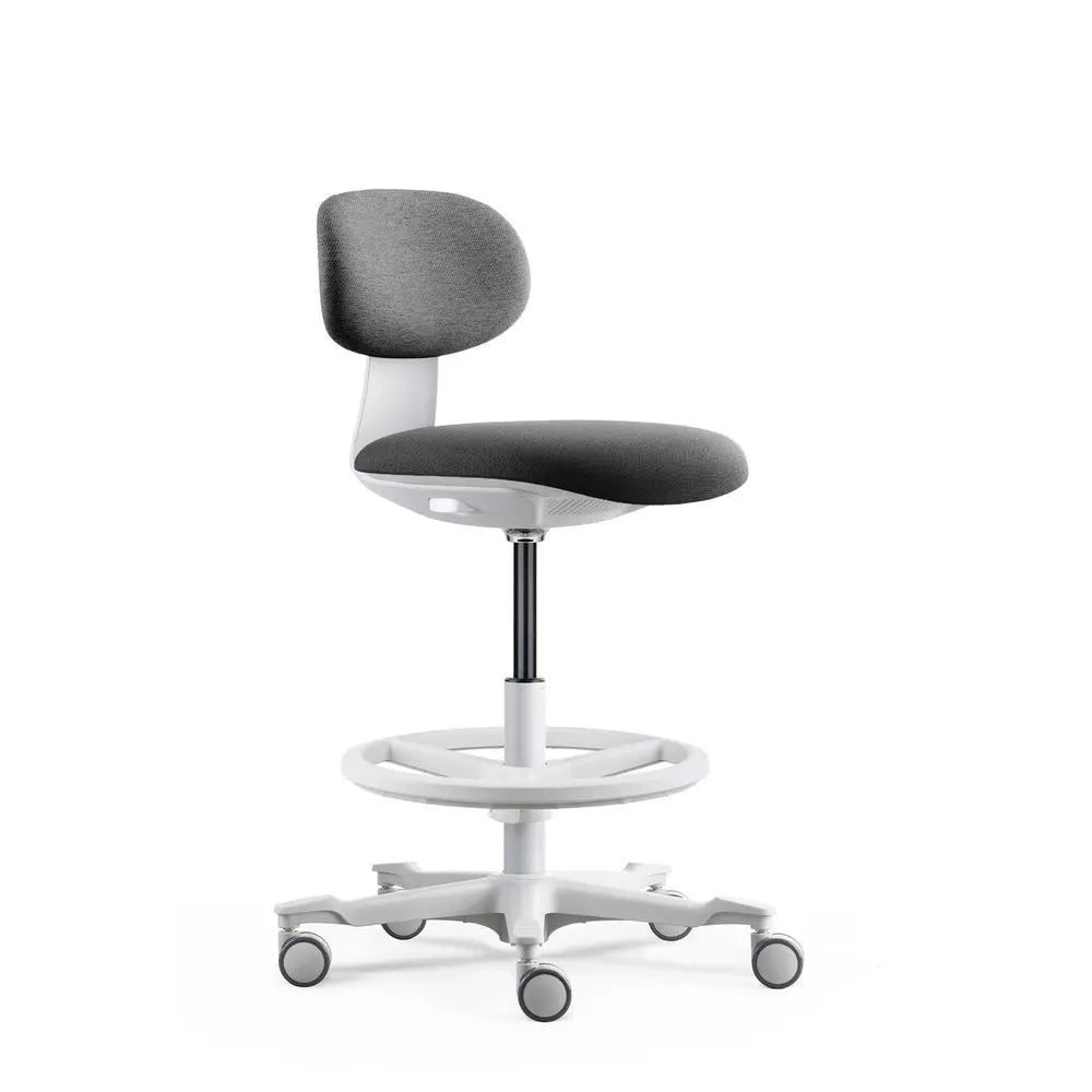 B-Ware Hjh Office Bürostuhl Arbeitsstuhl Stuhl Drehstuhl Grau Work Mf2 Siehe Text - 4064323108085