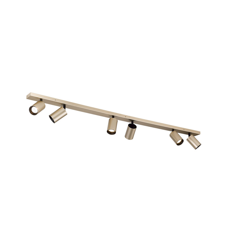 Strahler Sean goldfarben Metall schwenkbar Deckenstrahler Deckenlampe Lampe Spot