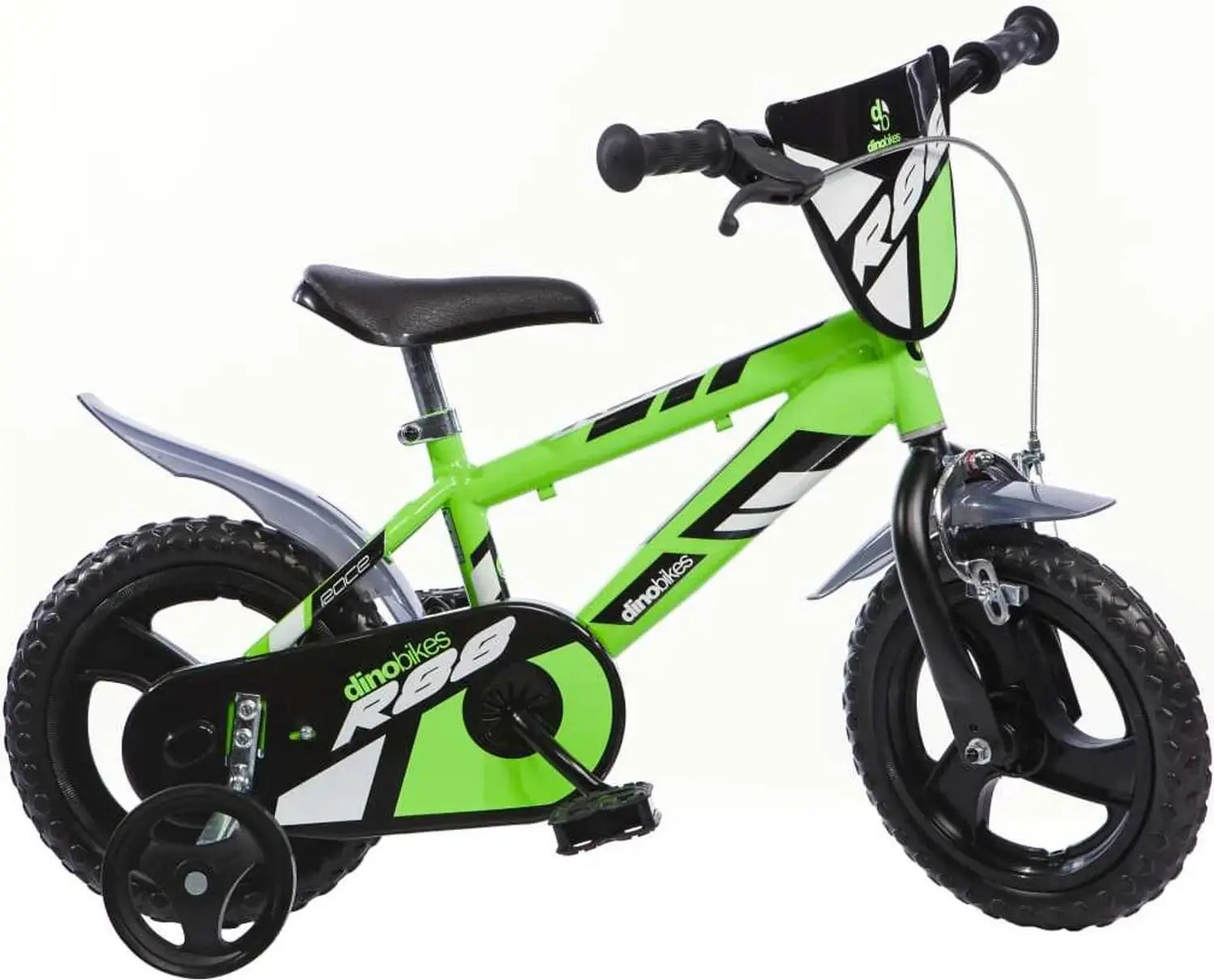 Dino Bikes Jungen Kinderfahrrad Fahrrad Mtb R88 12 Zoll Stützräder Grün B-Ware
