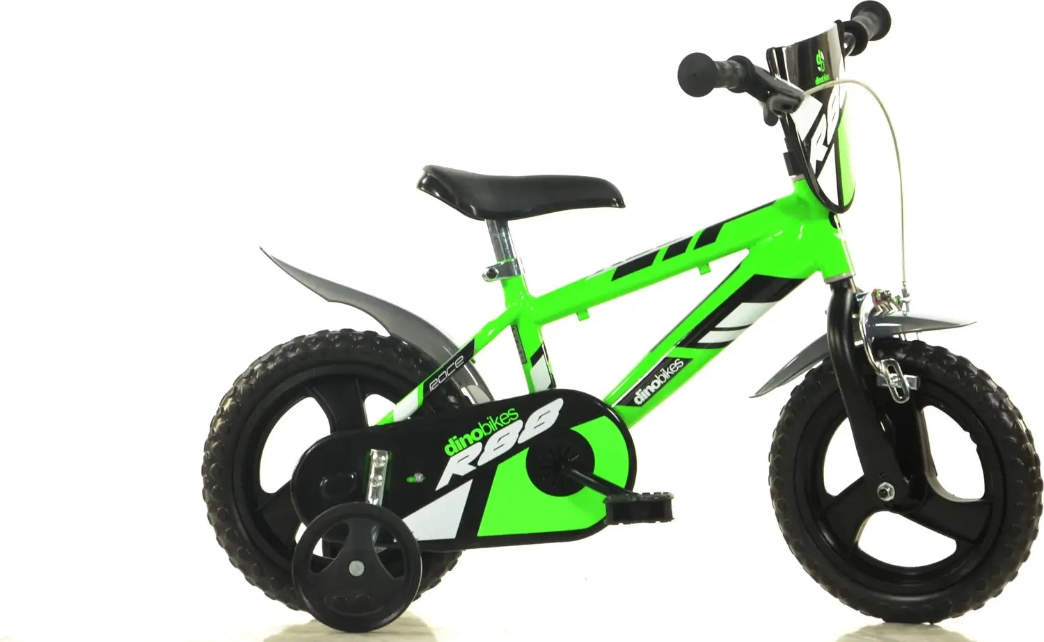 Dino Bikes Jungen Kinderfahrrad Fahrrad Mtb R88 12 Zoll Stützräder Grün B-Ware