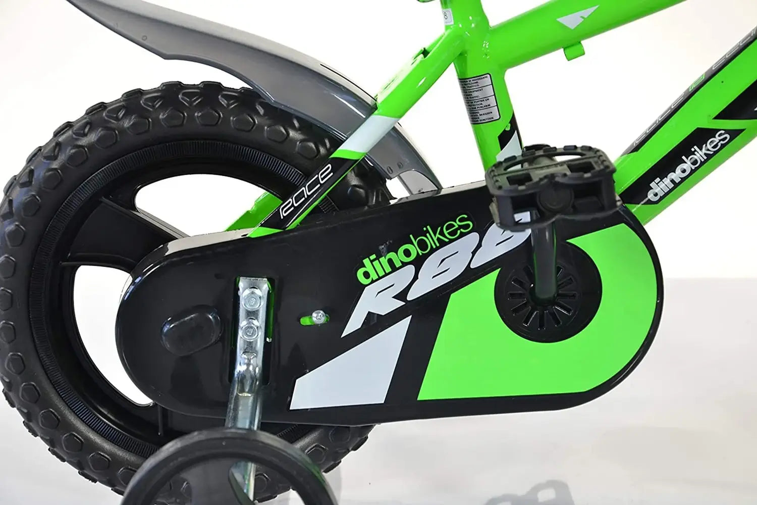 Dino Bikes Jungen Kinderfahrrad Fahrrad Mtb R88 12 Zoll Stützräder Grün B-Ware