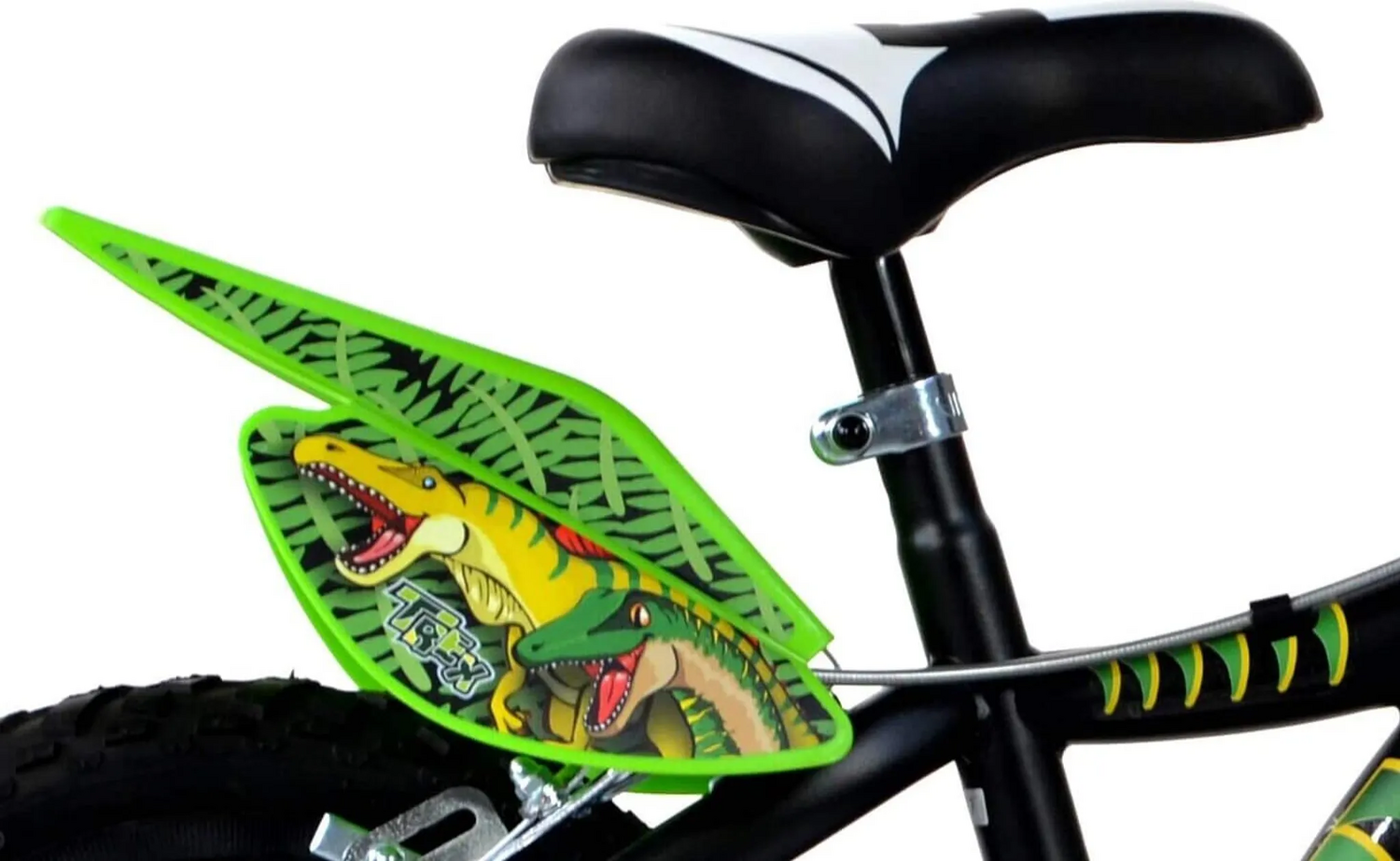 Dino Bikes 16 Zoll Kinderfahrrad Mountainbike T Rex Dinosaurier Schwarz72 B-Ware