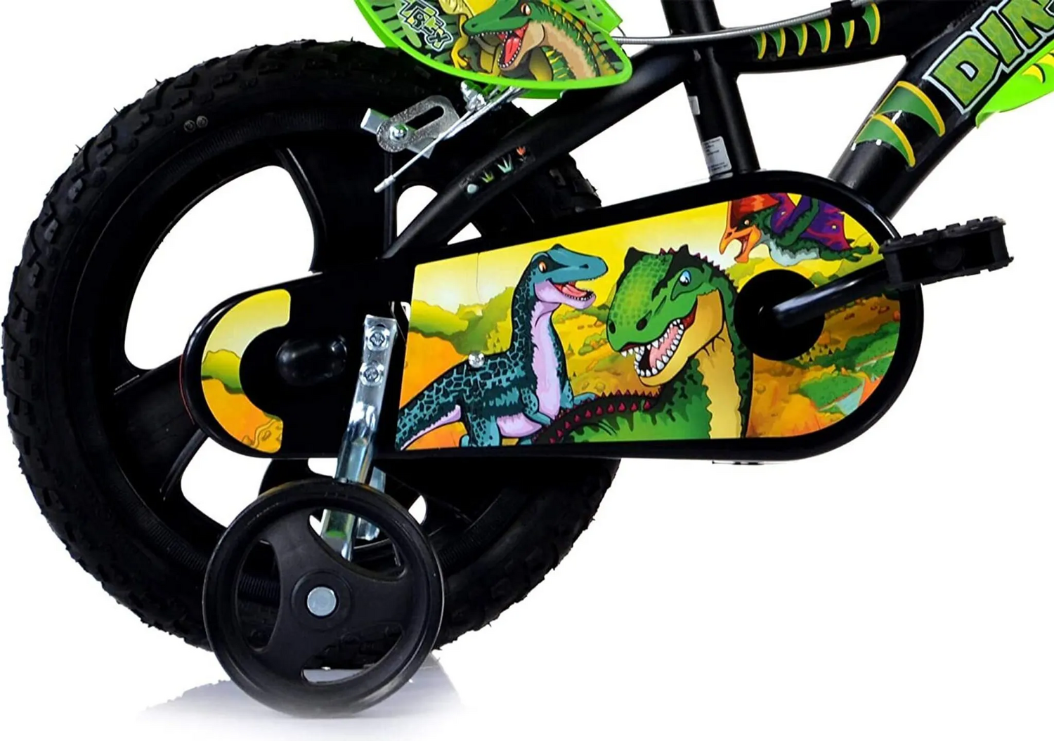 Dino Bikes 16 Zoll Kinderfahrrad Mountainbike T Rex Dinosaurier Schwarz72 B-Ware
