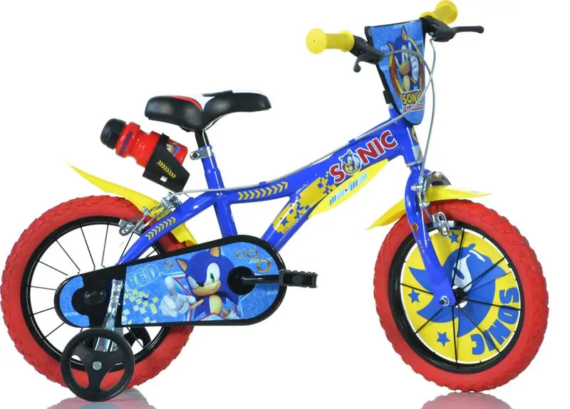 Dino Bikes Kinderfahrrad Fahrrad 14 Zoll Mountainbike Sonic Jungen Rad Blau B-Ware
