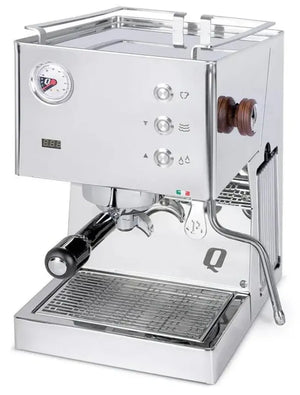 B-Ware Quick Mill Espressomaschine Siebträger Pop Up Edelstahl Vibrationspumpe Pid