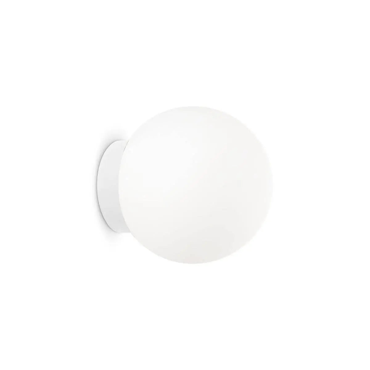 B-Ware Ideal Lux Wandleuchte Wandlampe Mapa Bianco G9 Weiß Warmweiß Dimmbar Glas Lampe - 8021696059808