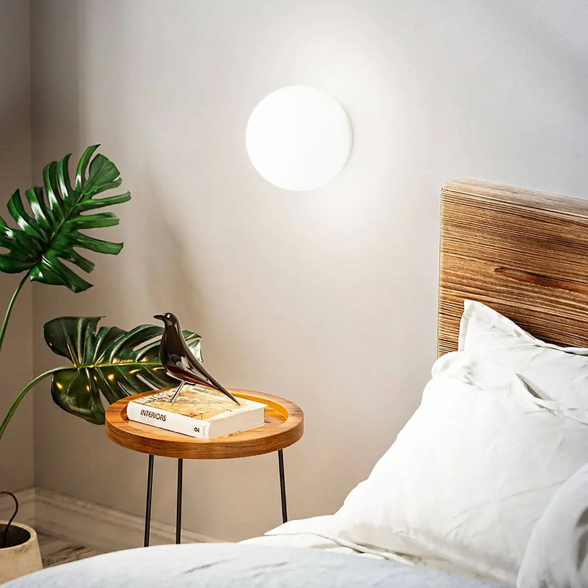 B-Ware Ideal Lux Wandleuchte Wandlampe Mapa Bianco G9 Weiß Warmweiß Dimmbar Glas Lampe - 8021696059808