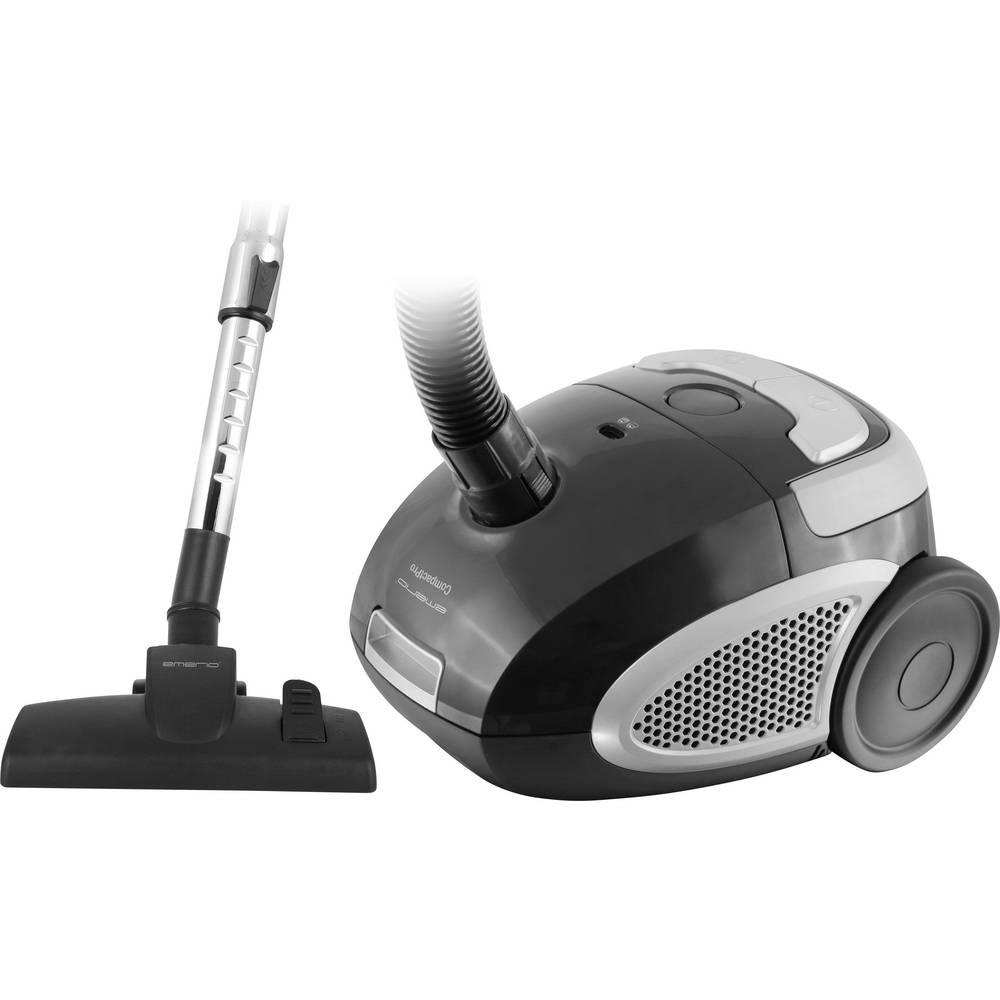 B-Ware Emerio Staubsauger Mit Staubbeutel Bodensauger Sauger 2 Liter 800 W Grau Schwarz