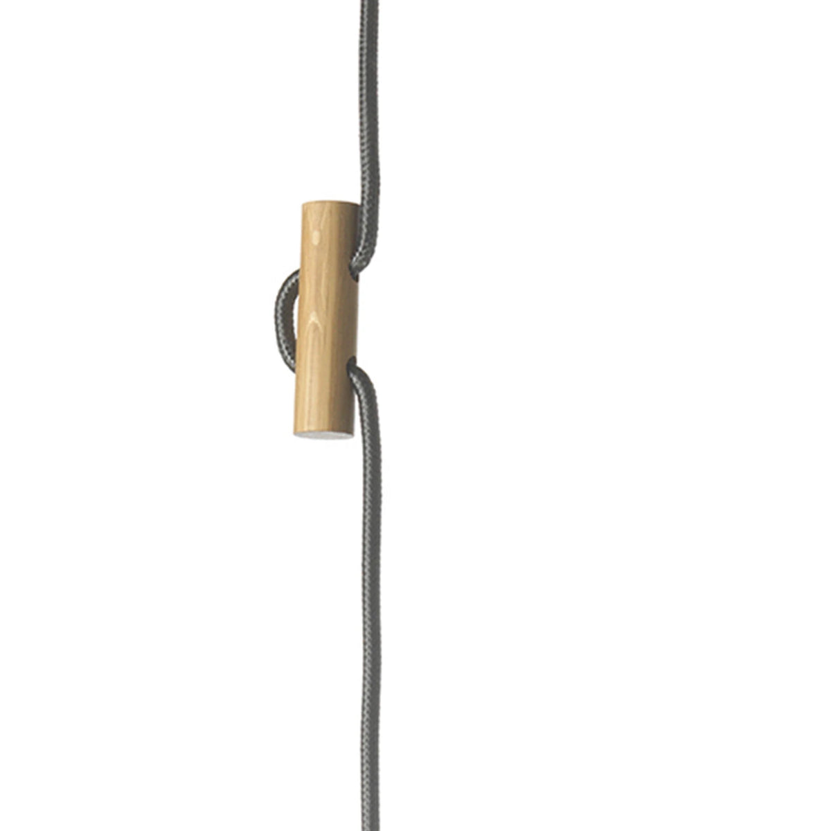 Hängeleuchte Pendelleuchte OHANA Opalglas Lampe Glas Eiche weiß 40 cm E27 LED - 8030626543713