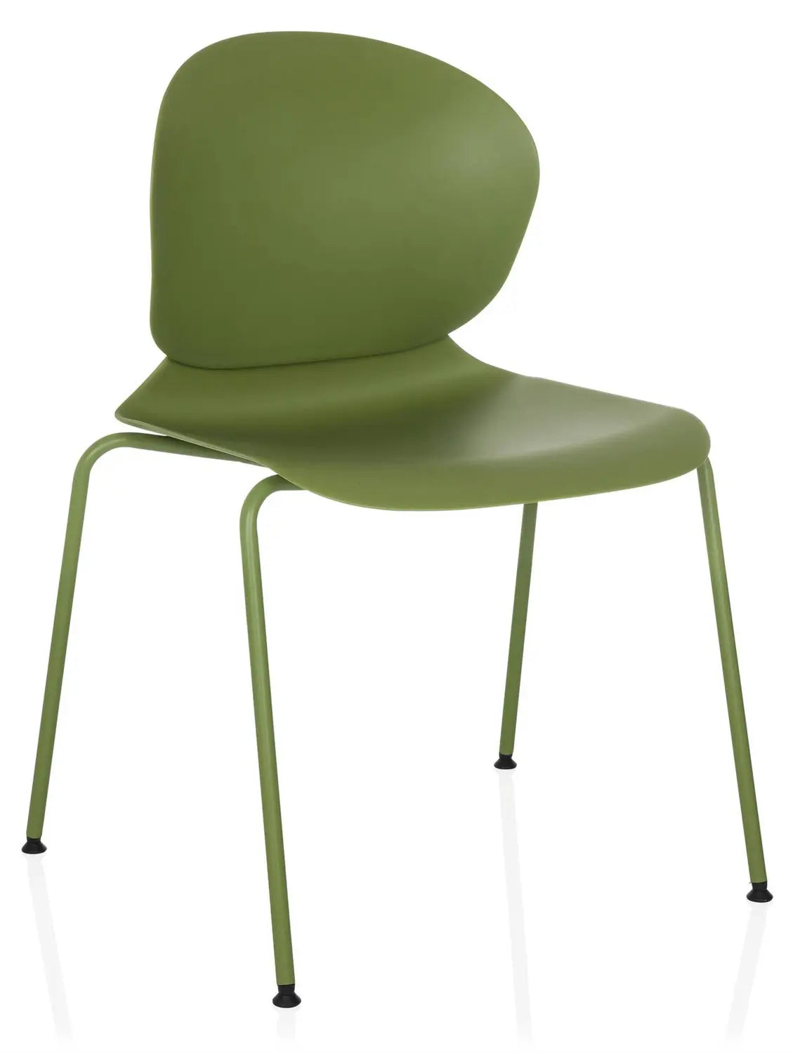 B-Ware Hjh Office Vierfußstuhl T36 Vi Stuhl Sitzmöbel Belastbarkeit 130kg Farbe Schwarz - 803203