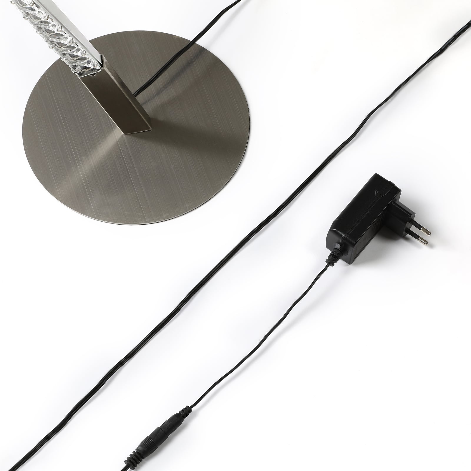 Lindby Stehlampe Stehleuchte LED Criostal RGBW dimmbar Fernbedienung alu transpa - 4251096575200