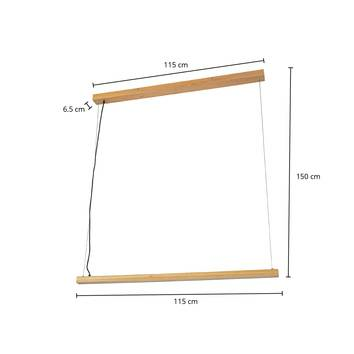 Lindby Signon Led Pendellampe Hängeleuchte Hängelampe Leuchte Lampe Eichenholz B-Ware - 4251911754209