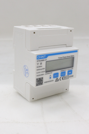 Compteur triphasé numérique Chint, compteur d'énergie, compteur d'électricité, appareil de mesure G Dtsu666, produit d'occasion