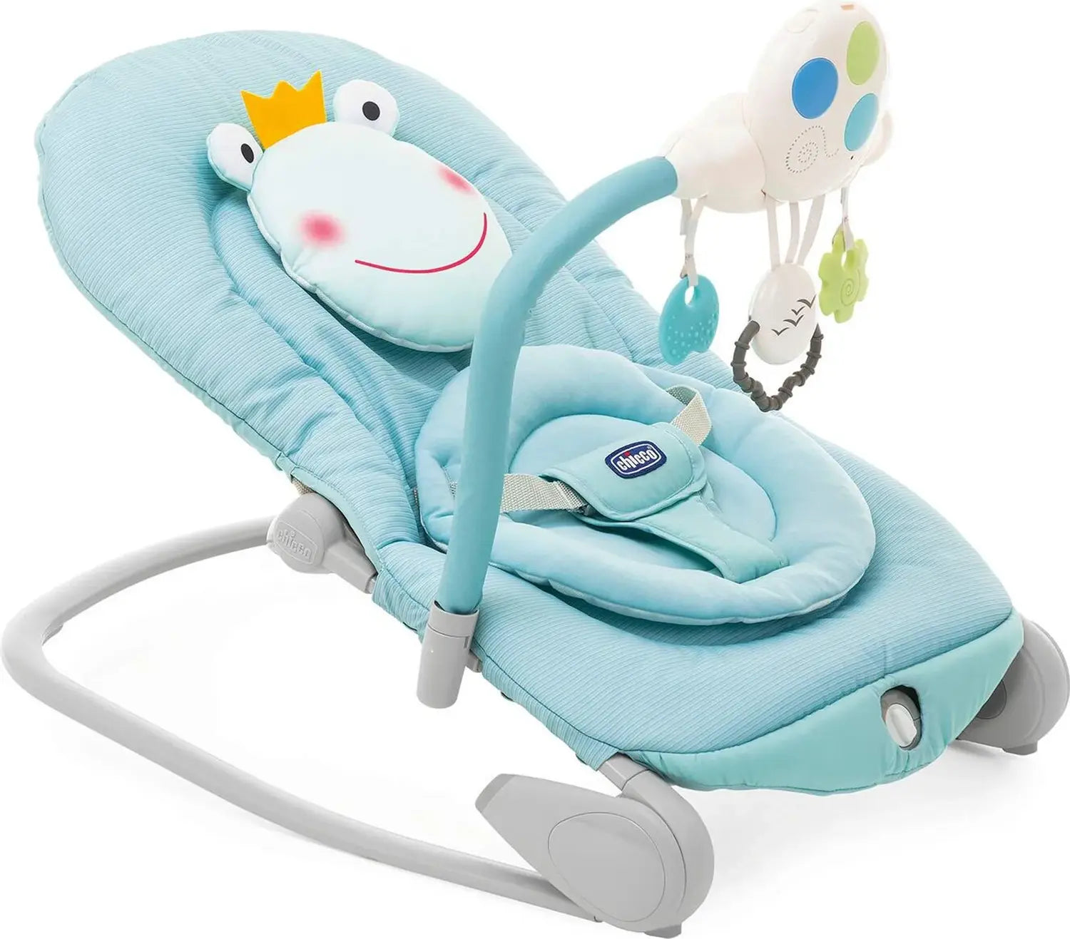 B-Ware Chicco Babywippe Schaukelwippe Balloon Blau Säuglingswippe Entspannung Spielzeug - 8058664141463