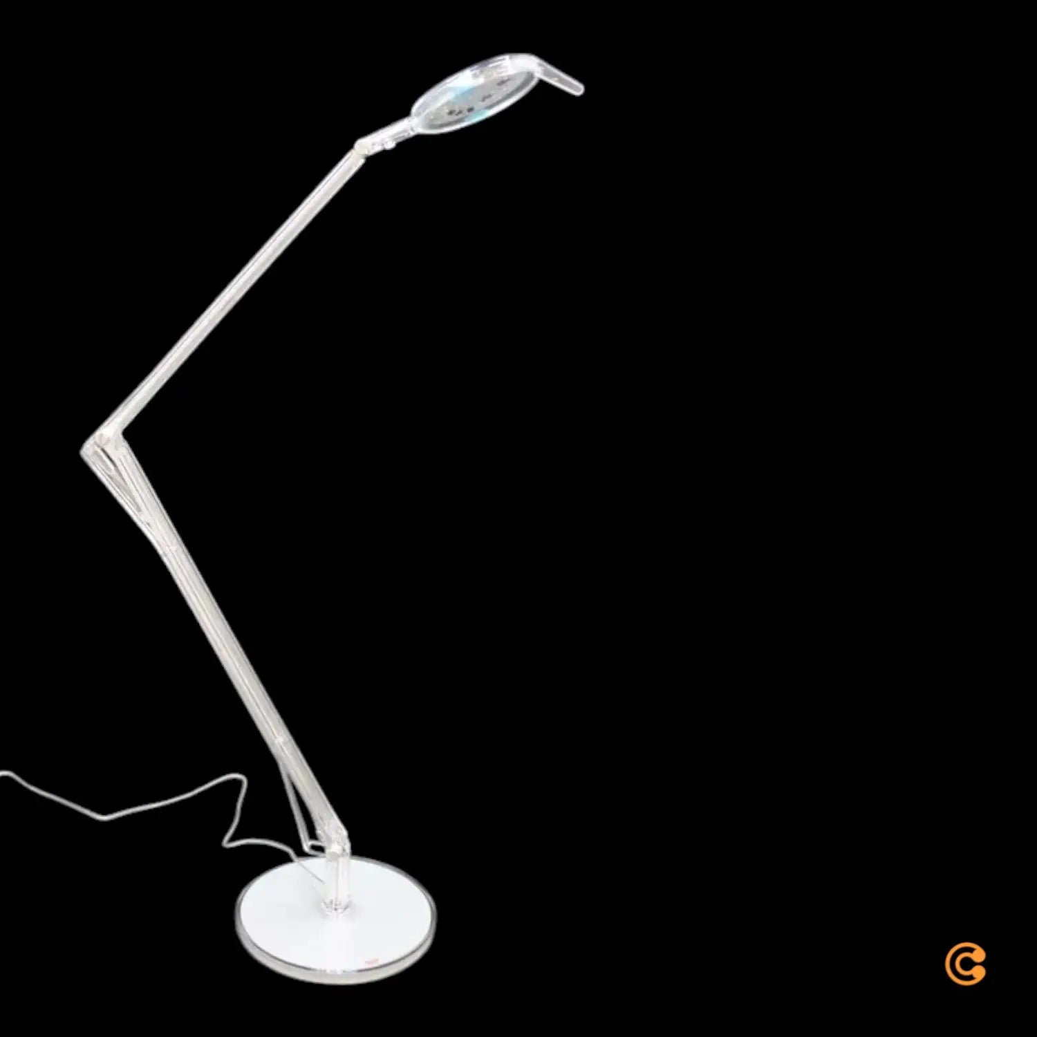 B-Ware Kartell Aledin Tec Schreib Tischlampe Tischlampe Schreibtischlampe Kristall Led - 8058967255836