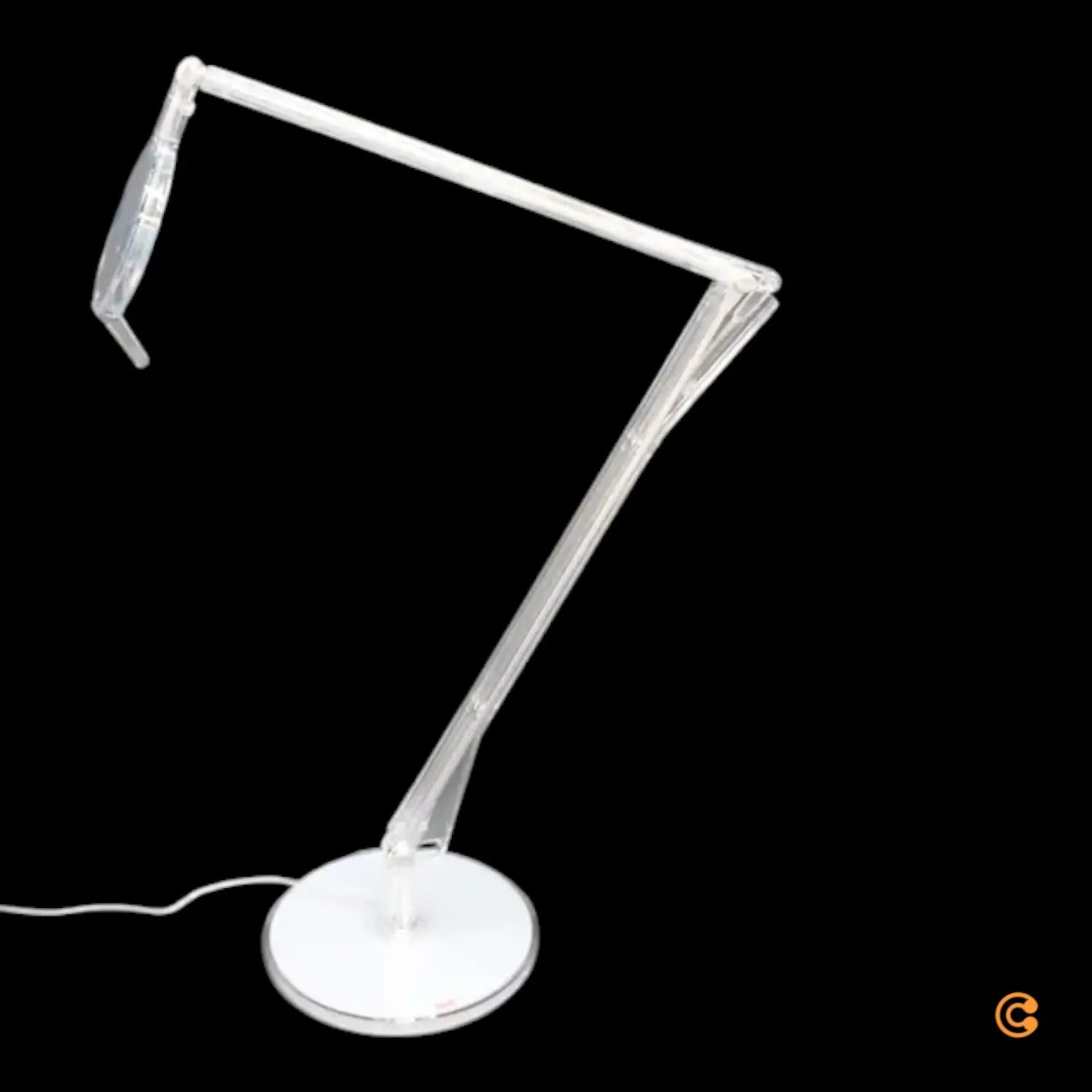 B-Ware Kartell Aledin Tec Schreib Tischlampe Tischlampe Schreibtischlampe Kristall Led - 8058967255836