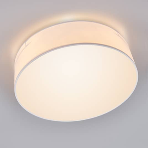 Plafonnier textile blanc Smartwares, ampoule E14, 40 cm
