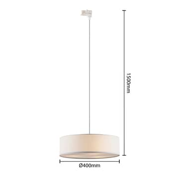 Arcchio Heleni Hängelampe Hängeleuchte Deckenleuchte Leuchte Schiene Weiß 40cm B-Ware