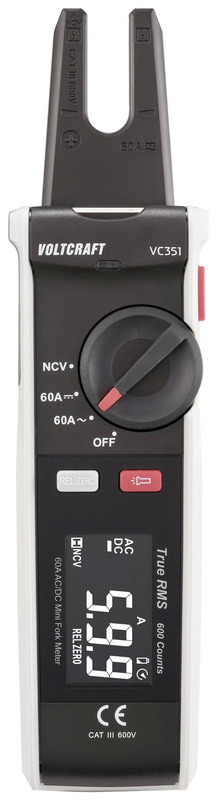 VOLTCRAFT VC-351 kalibrierte Stromzange Multimeter Strommesser Strommessgerät