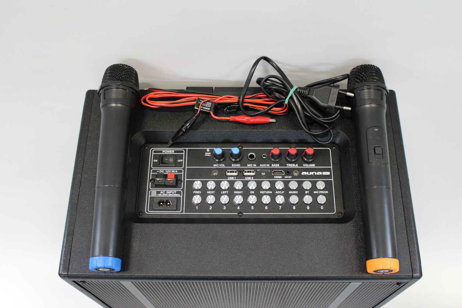 auna Pro Spin 10 Karaoke-System Karaoke-Anlage DEFEKTWARE