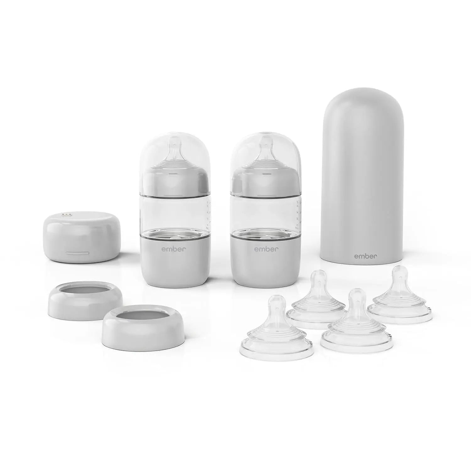 B-Ware Ember Babyflaschensystem Set Babyflasche Neugeborene 2x 178 Ml Flaschen - 810011402669