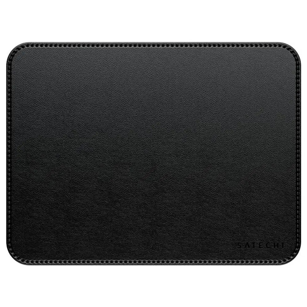 B-Ware Satechi Mauspad Unterlage Kunstleder Schwarz Schreibtisch Zubehör 24,9 X 19 Cm - 810086361779