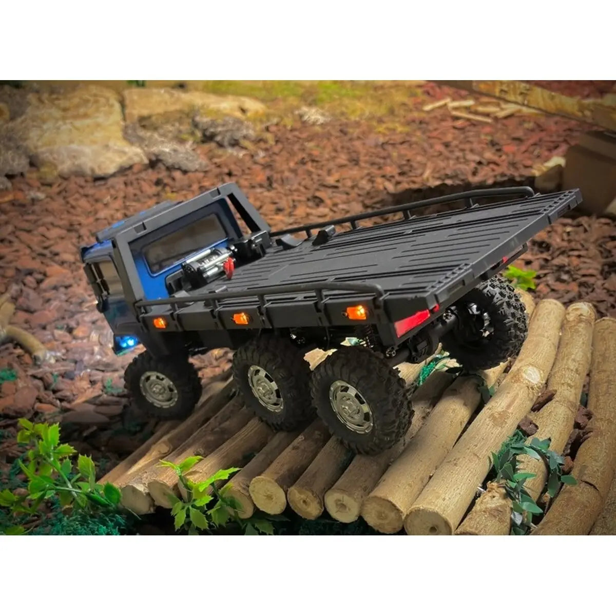 D-Ware Absima Truck Modell Micro Lkw Cr18 P Arktos 6x6 Blau Rtr Defektware - 8101005144026