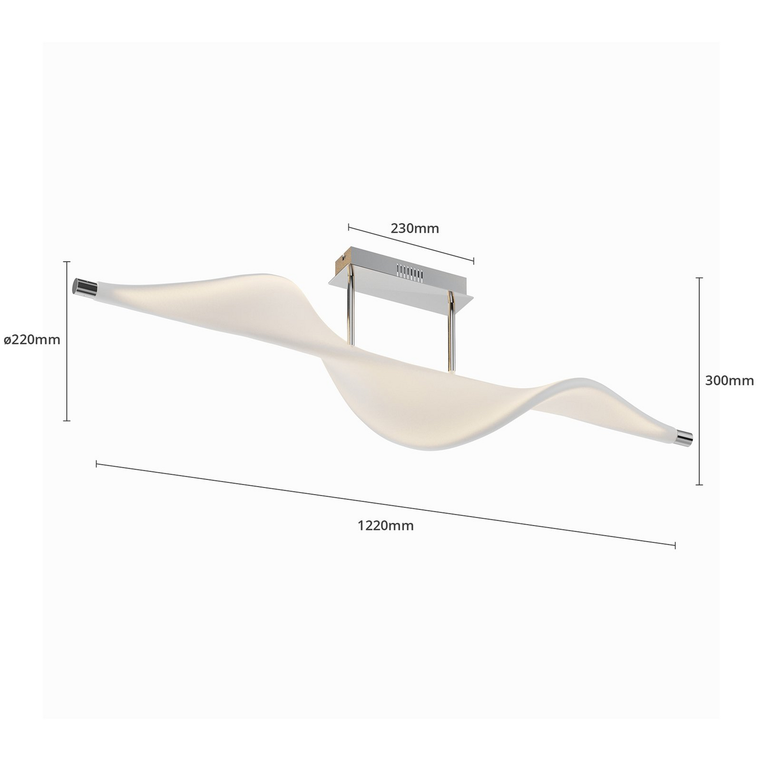 Lucande Edano Led Deckenlampe Dimmbar Deckenlampe Deckenlicht Wohnimmerlampe589 B-Ware - 4251096584592