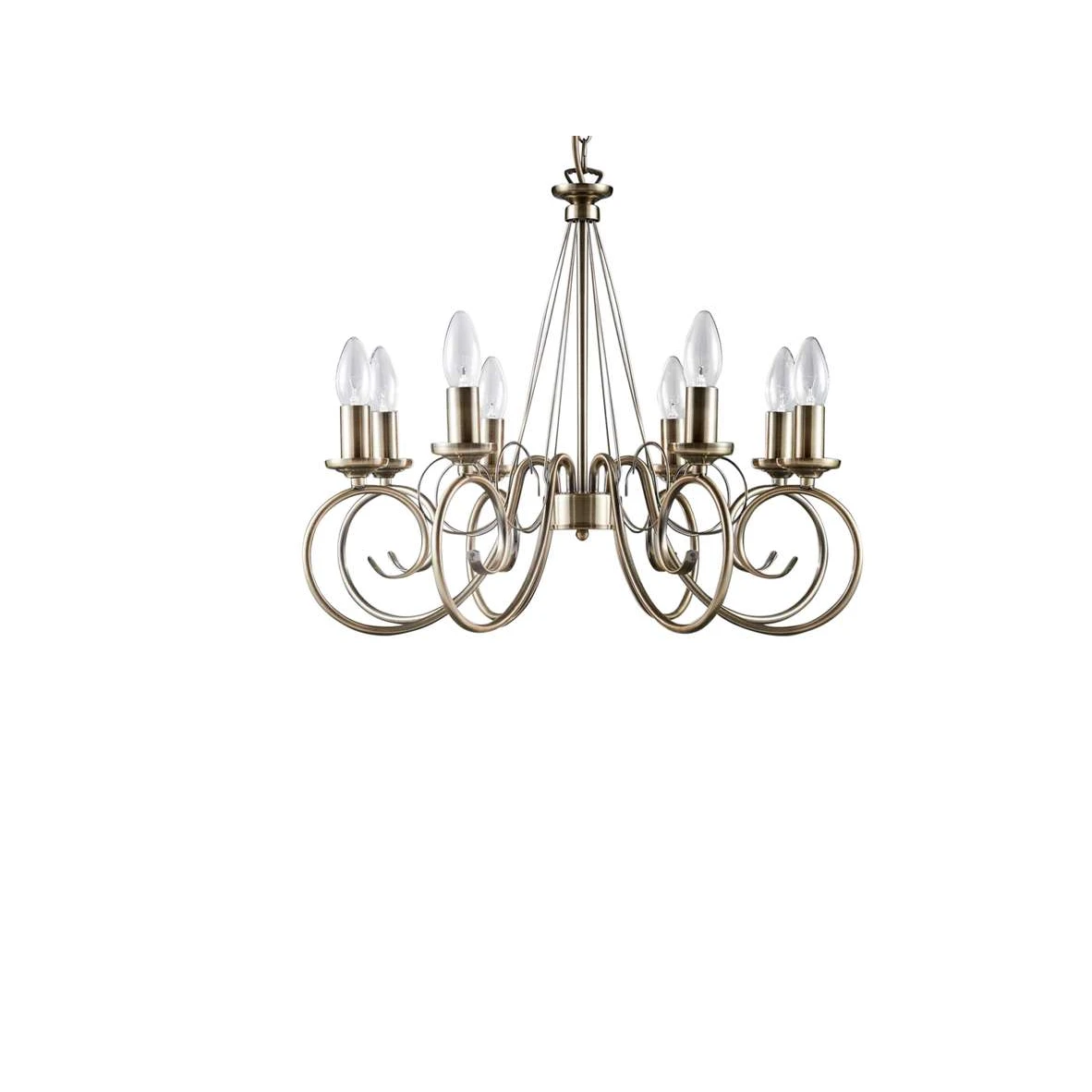 B-Ware Lindby Kronleuchter Marnia Deckenlampe Pendelleuchte Hängeleuchte Leuchte E14